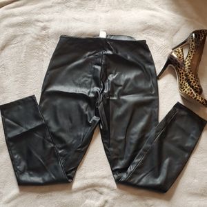 Venus vegan leather leggings size 6